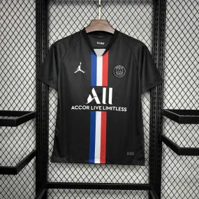 19-20 PSG Retro Black Kit Vintage