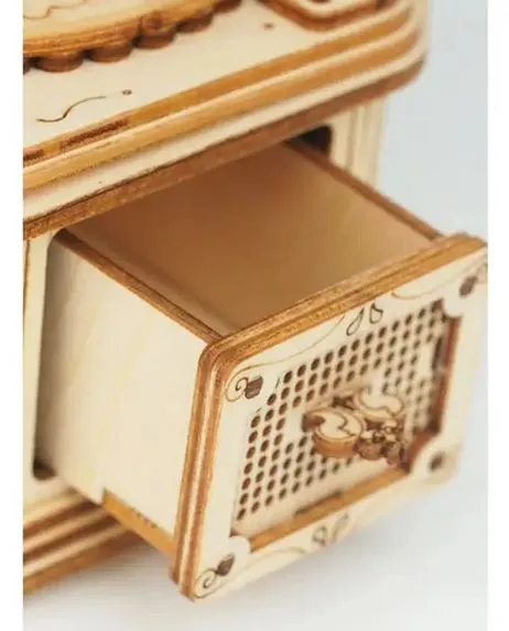 3D Wooden Puzzle Gramophone