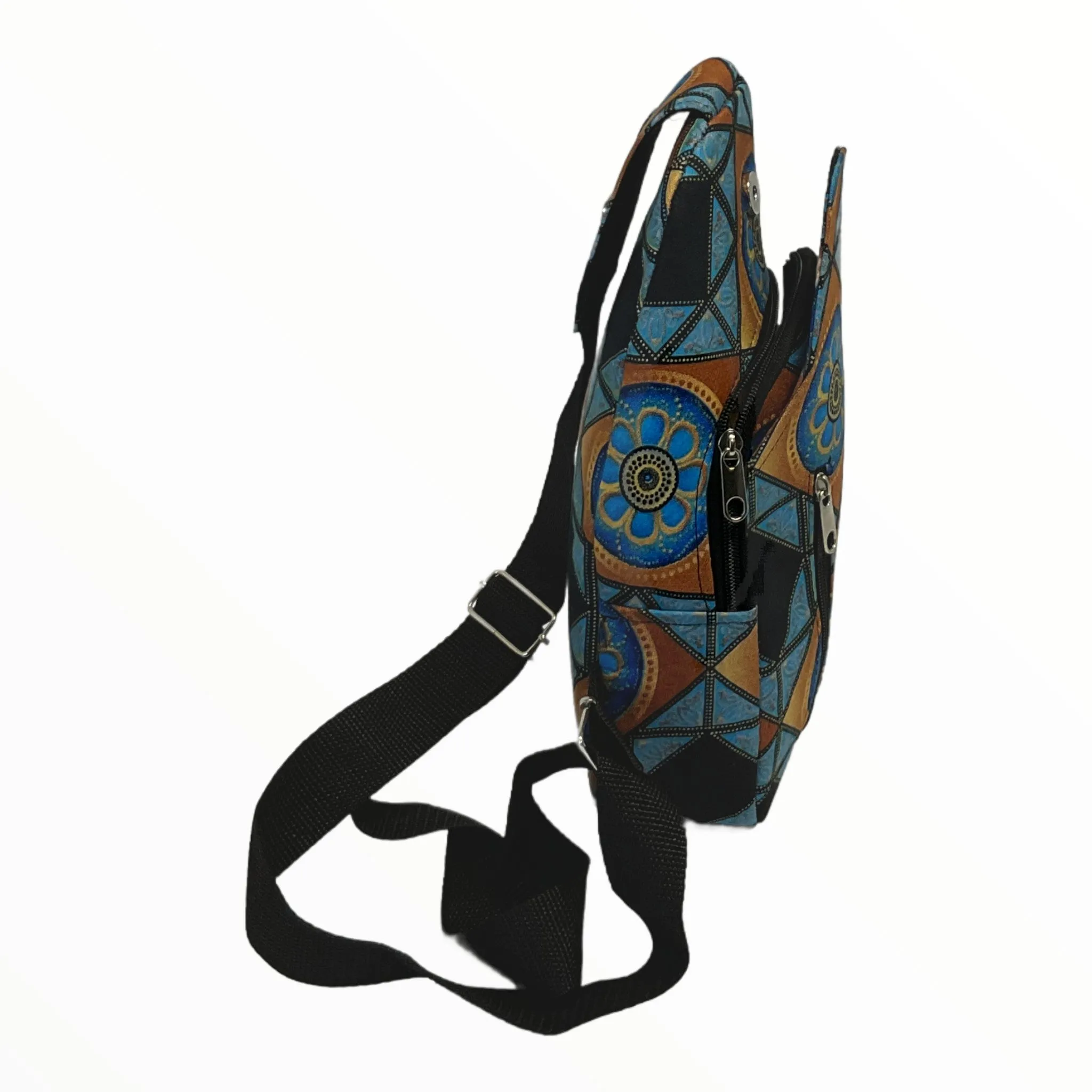 Ankwei Collection Ankara Tote Bag (Blue)