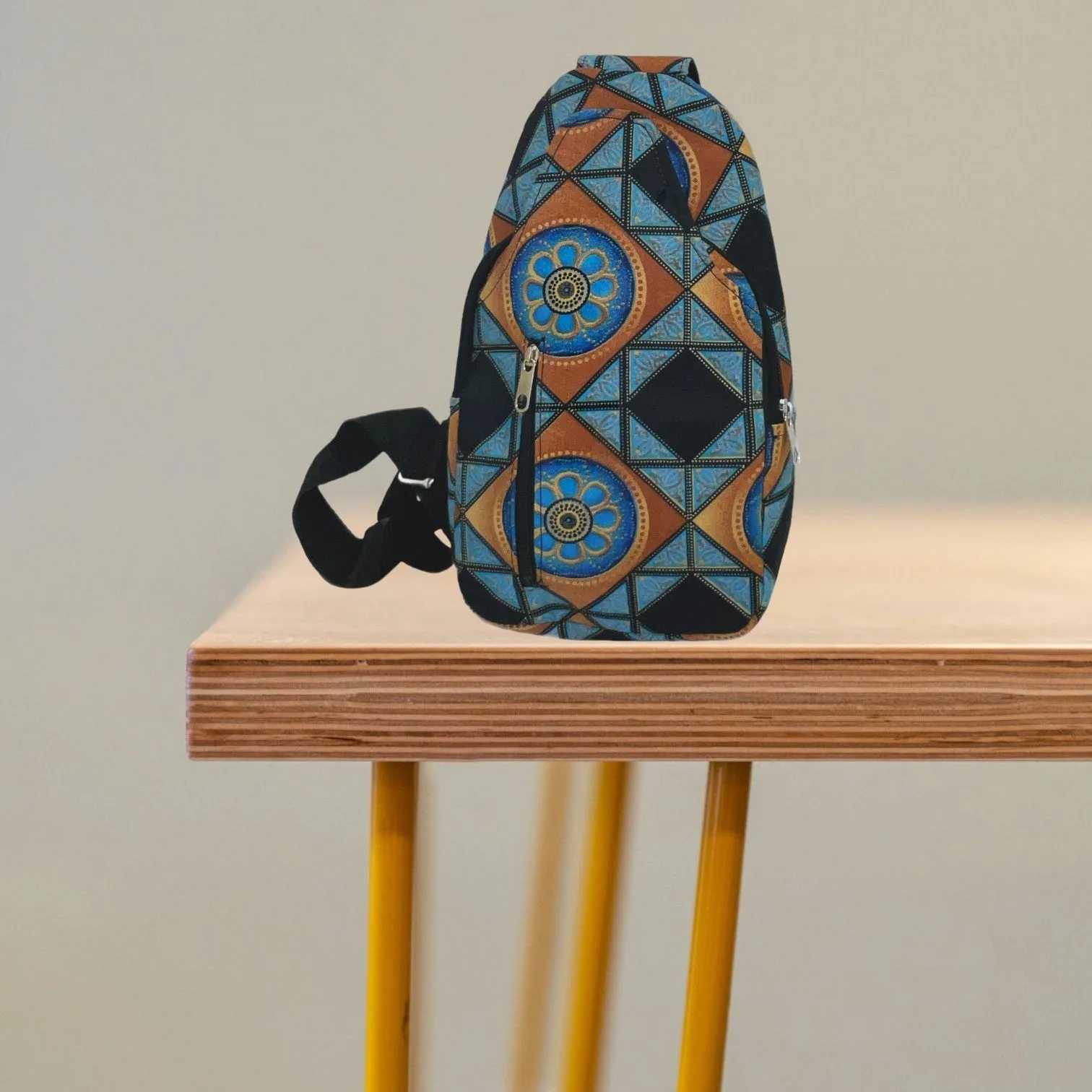 Ankwei Collection Ankara Tote Bag (Blue)