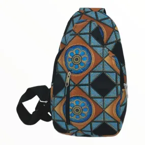 Ankwei Collection Ankara Tote Bag (Blue)
