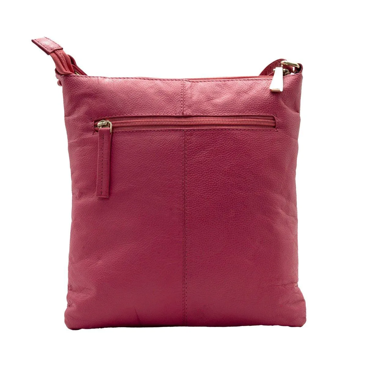 Ashwood Pebble Shoulder Bags Leather Pink Colour For Women