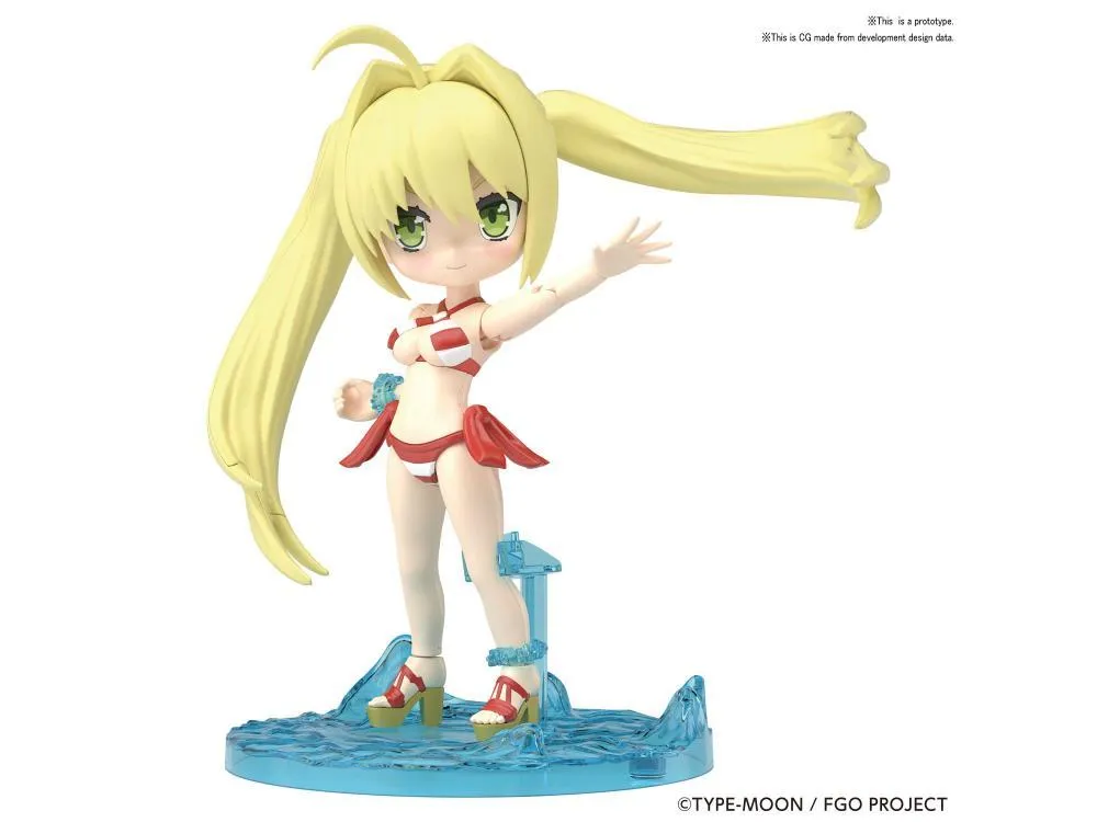 Bandai Petitrits #02 Fate/ Grand Order Caster (Nero Claudius) Model Kit