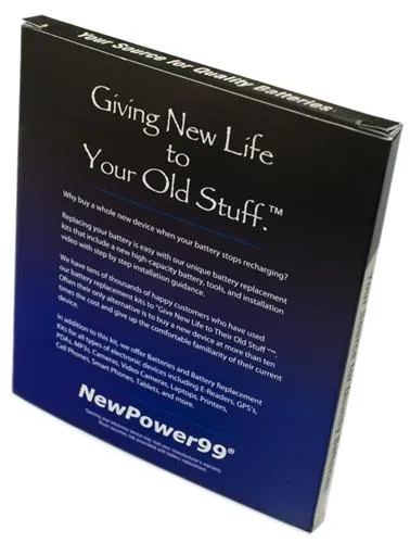 Barnes & Noble NOOK HD  BNTV600 Tablet Battery Replacement Kit with Tools, Video Instructions and Extended Life Battery