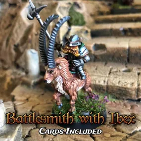 Battlesmith Rider with Ibex Mount