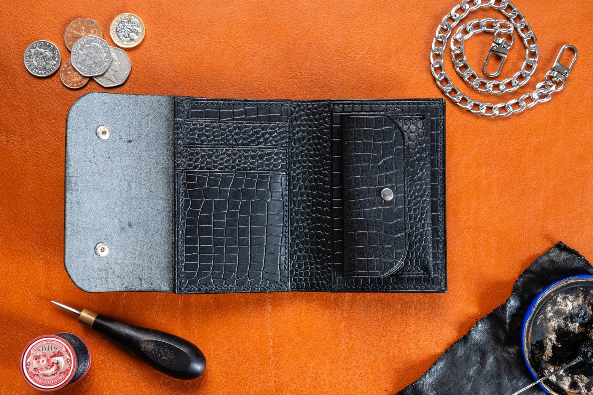 Biker Wallet PDF Pattern Pack