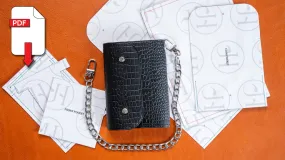 Biker Wallet PDF Pattern Pack