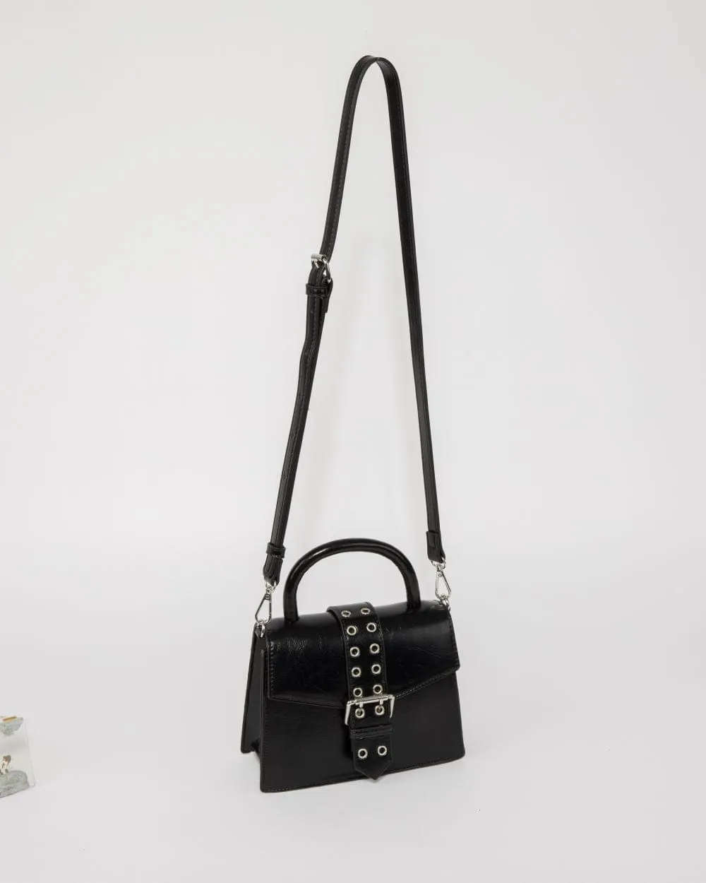 Black Eleanor Buckle Bag