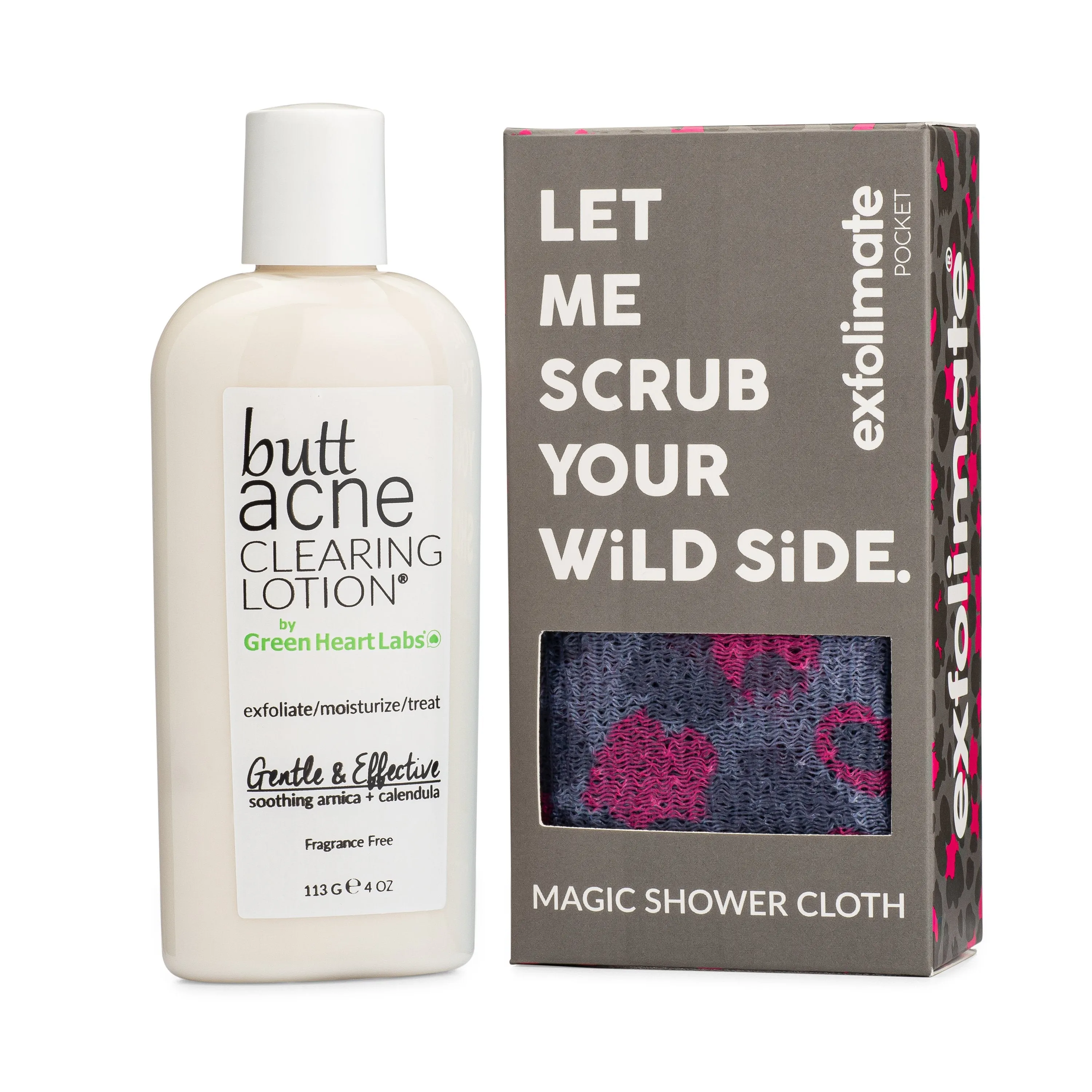 Brilliant Booty Kit | ExfoliMATE 2.0   Butt Acne Clearing Lotion