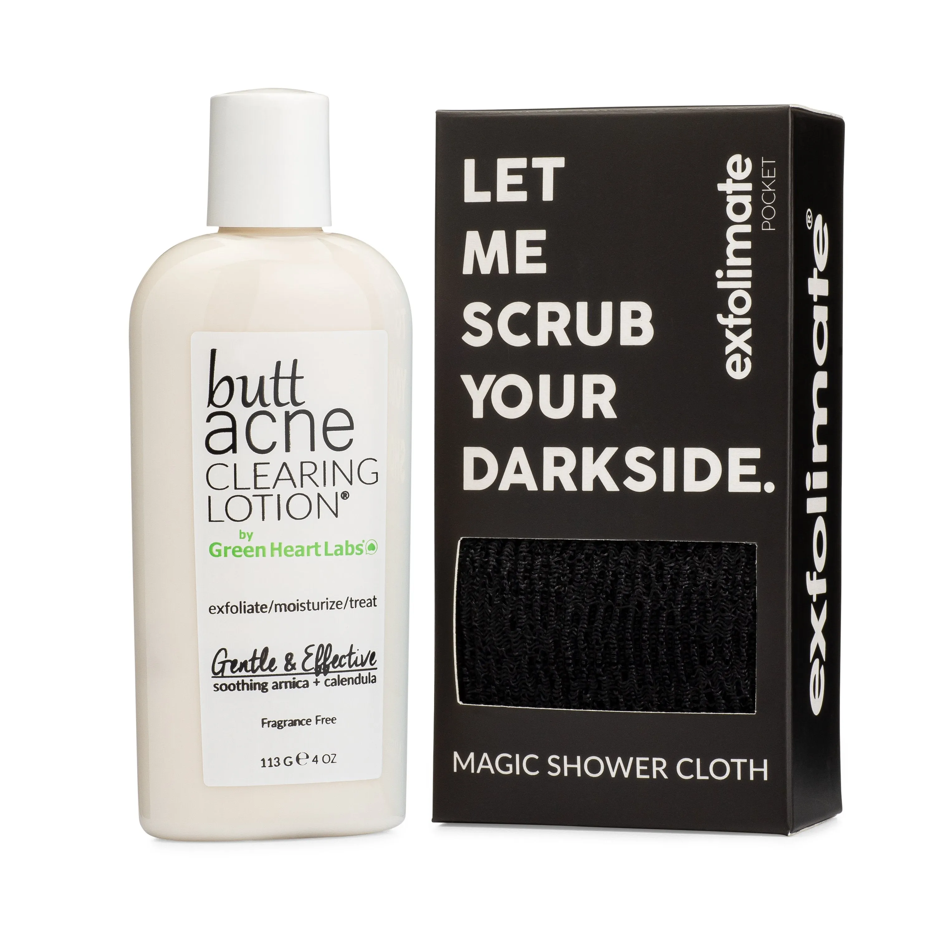 Brilliant Booty Kit | ExfoliMATE 2.0   Butt Acne Clearing Lotion