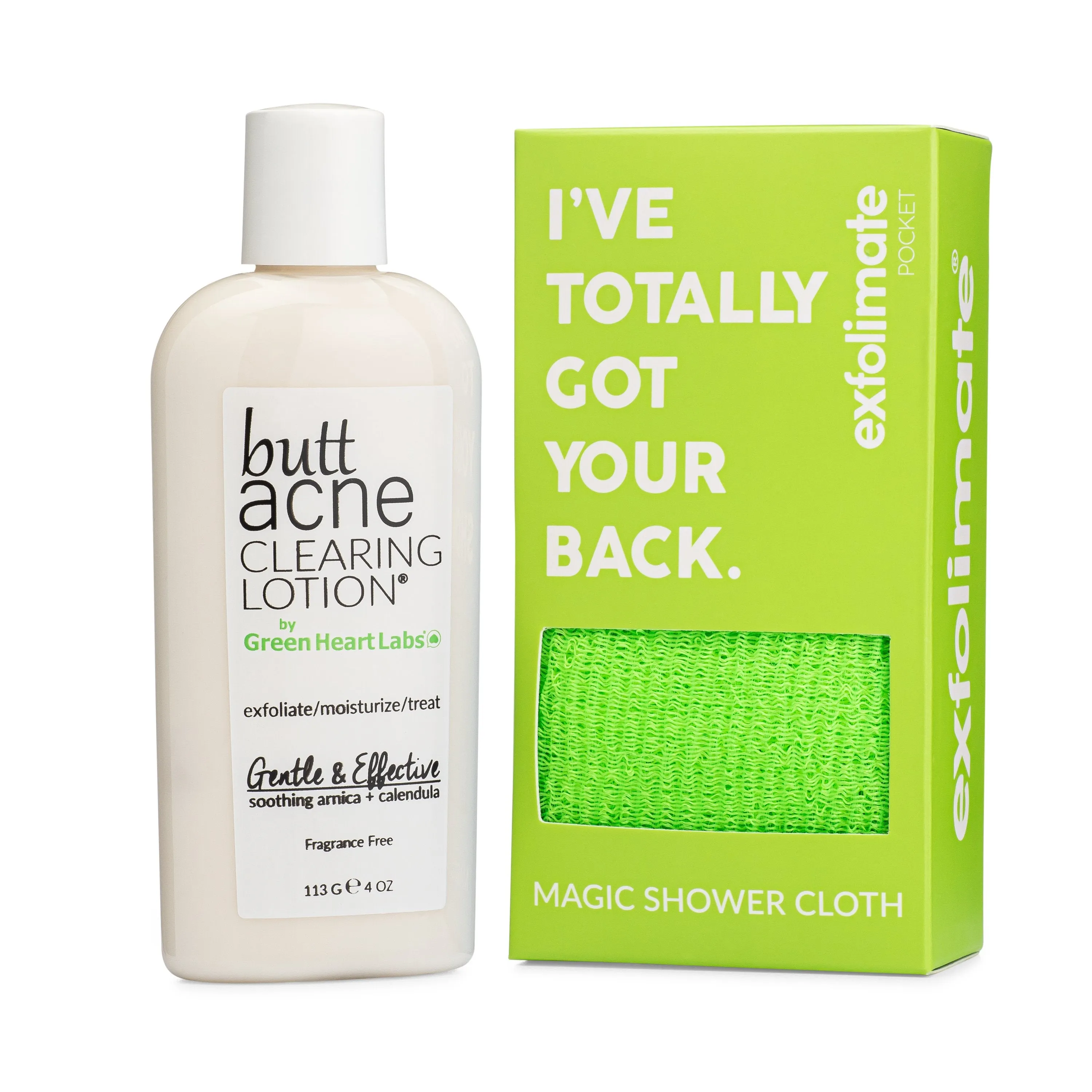 Brilliant Booty Kit | ExfoliMATE 2.0   Butt Acne Clearing Lotion