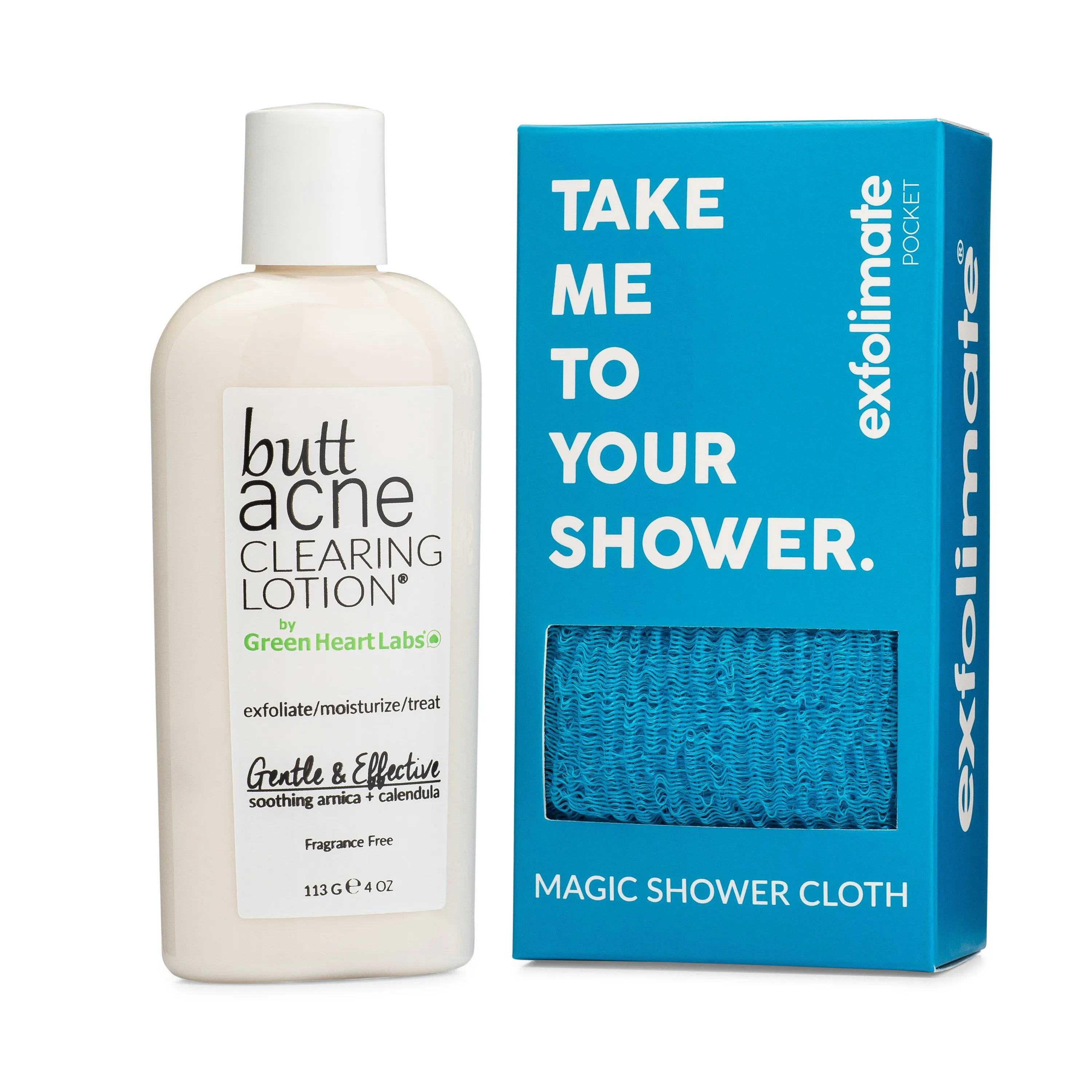 Brilliant Booty Kit | ExfoliMATE 2.0   Butt Acne Clearing Lotion