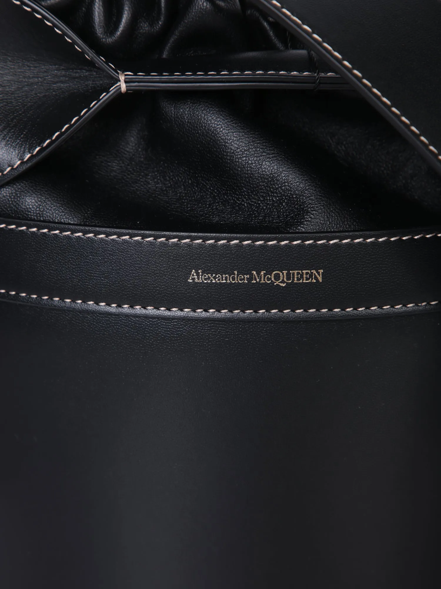 Bucket Bow black bag