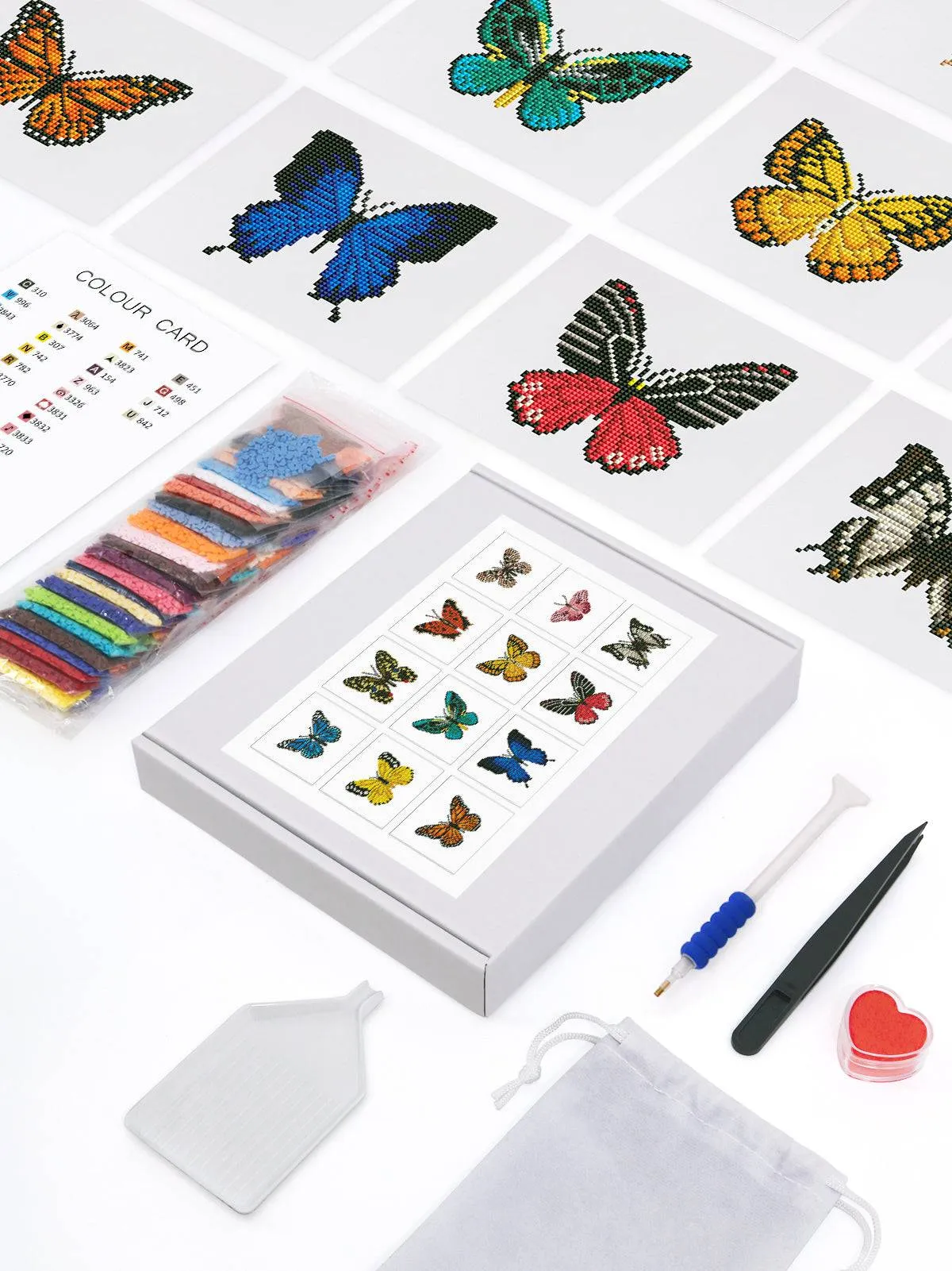 Butterfly Collection 2 - Mini Diamond Painting Kit