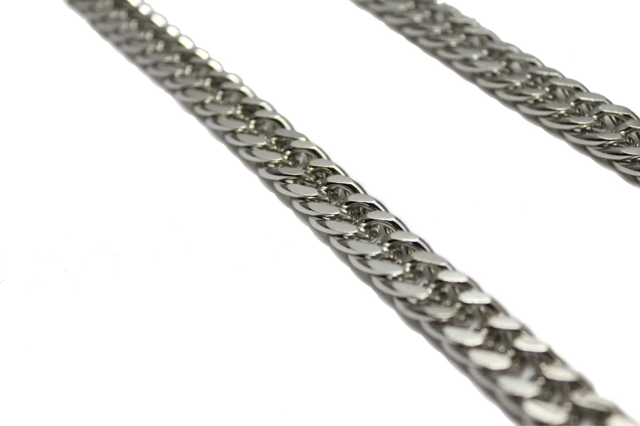 Chrome Double Link Wallet Chain 21''