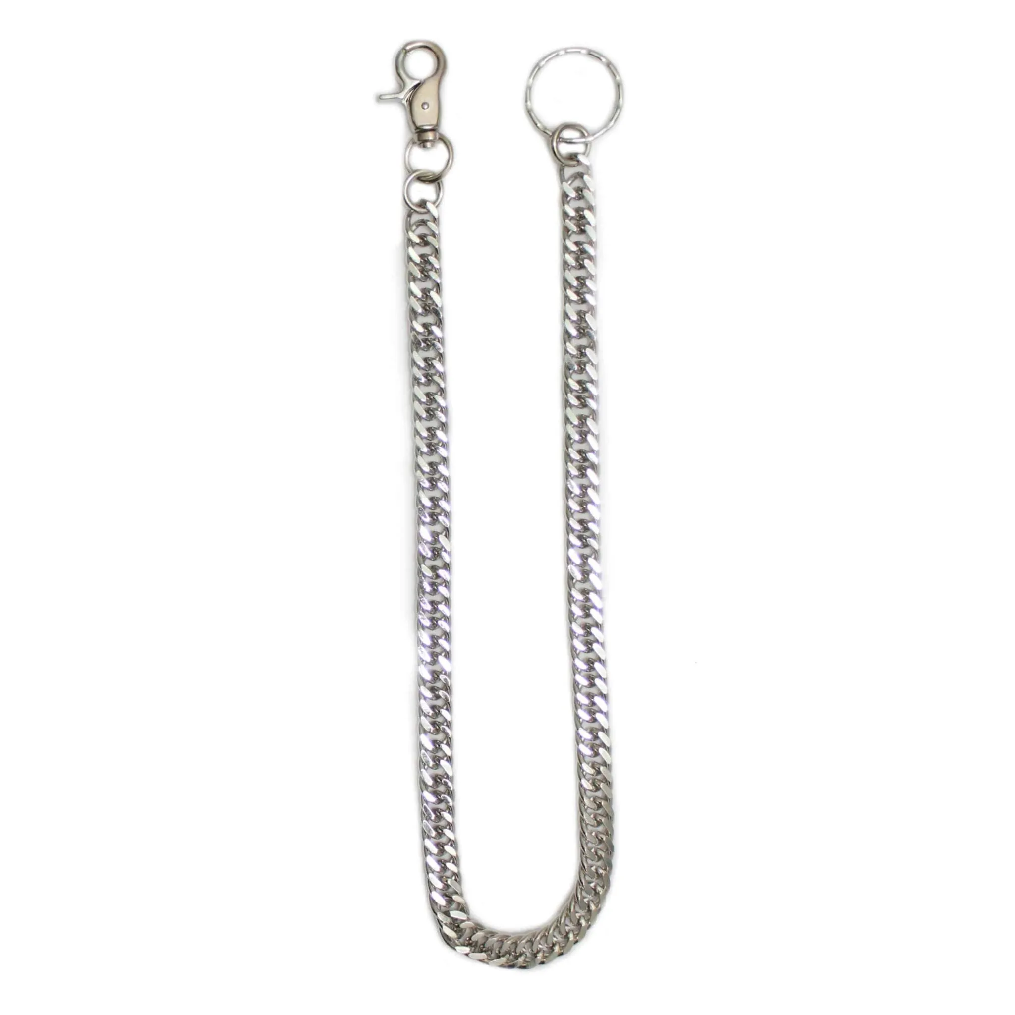 Chrome Double Link Wallet Chain 21''