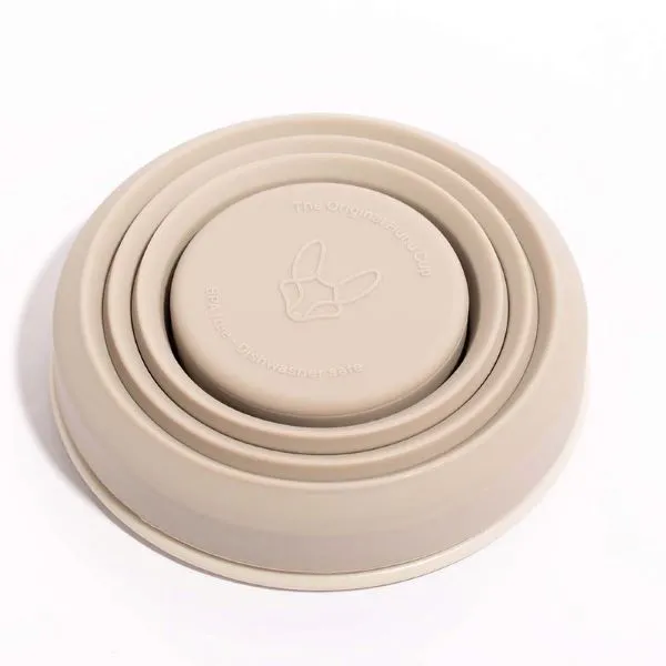Collapsible reusable cup