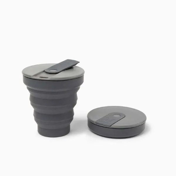 Collapsible reusable cup
