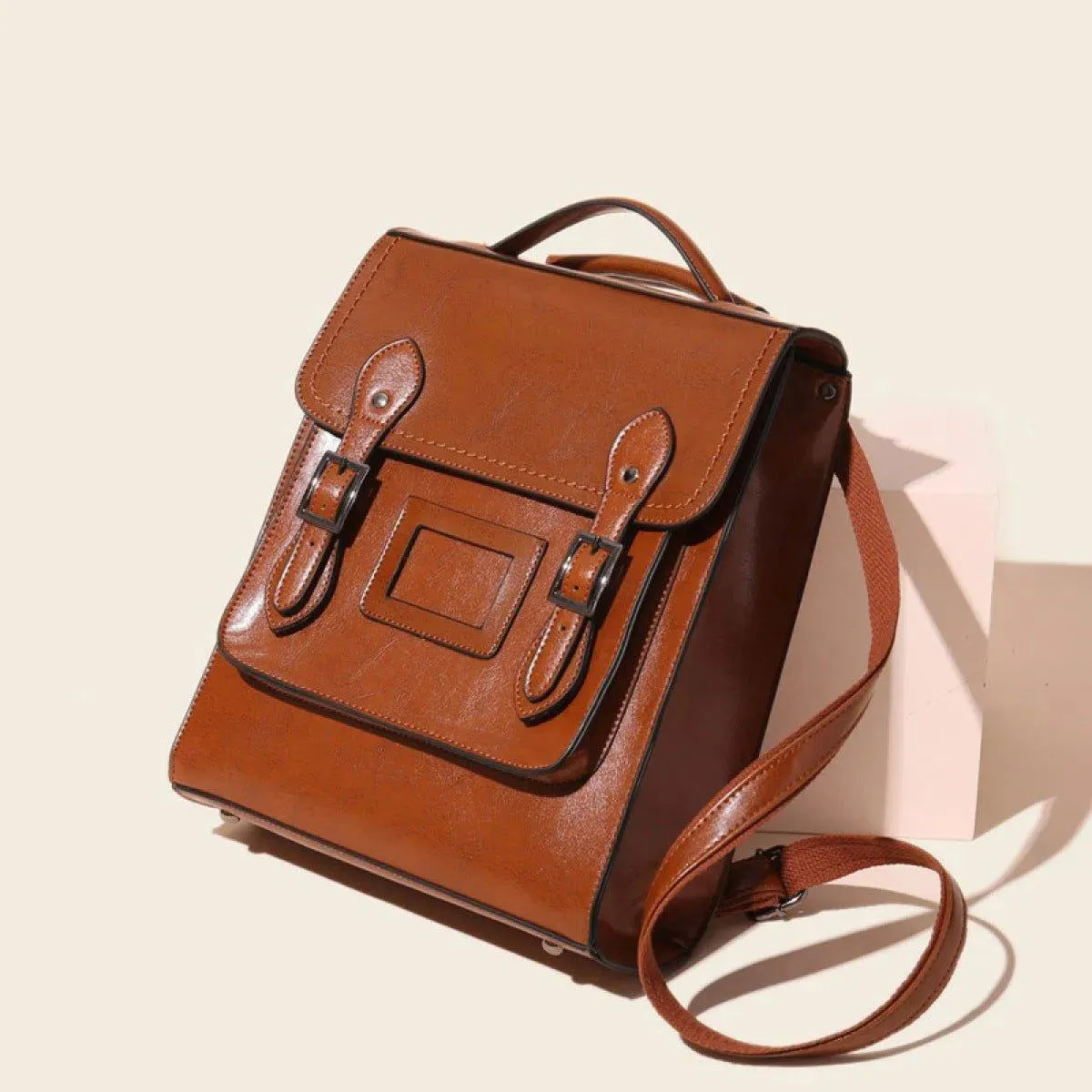 Cover Type High-Capacity Zipper Backpack