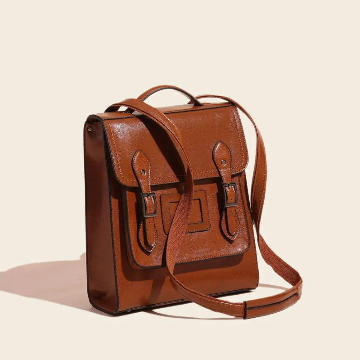 Cover Type High-Capacity Zipper Backpack