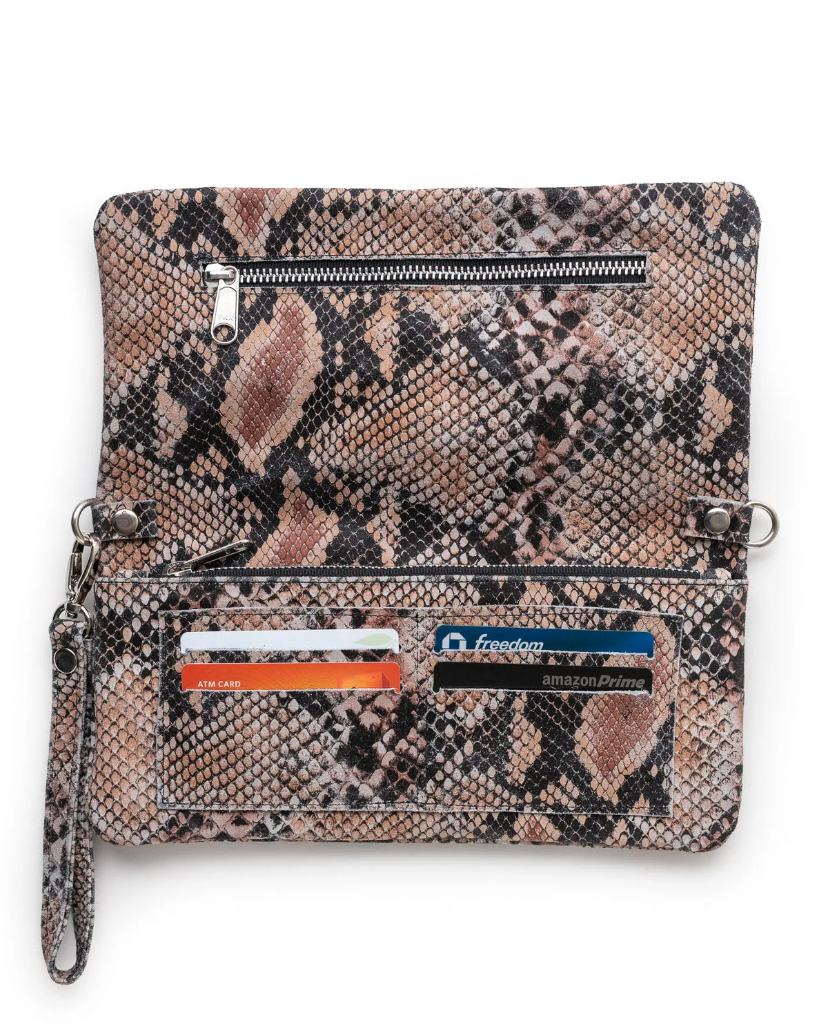 Crystal Cross Body: Snake