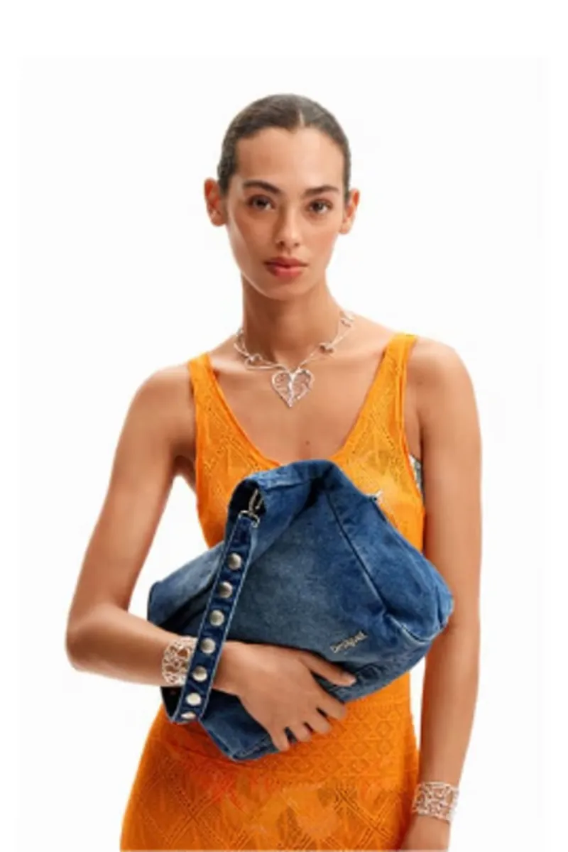 Denim Crossbody Bag By Desigual
