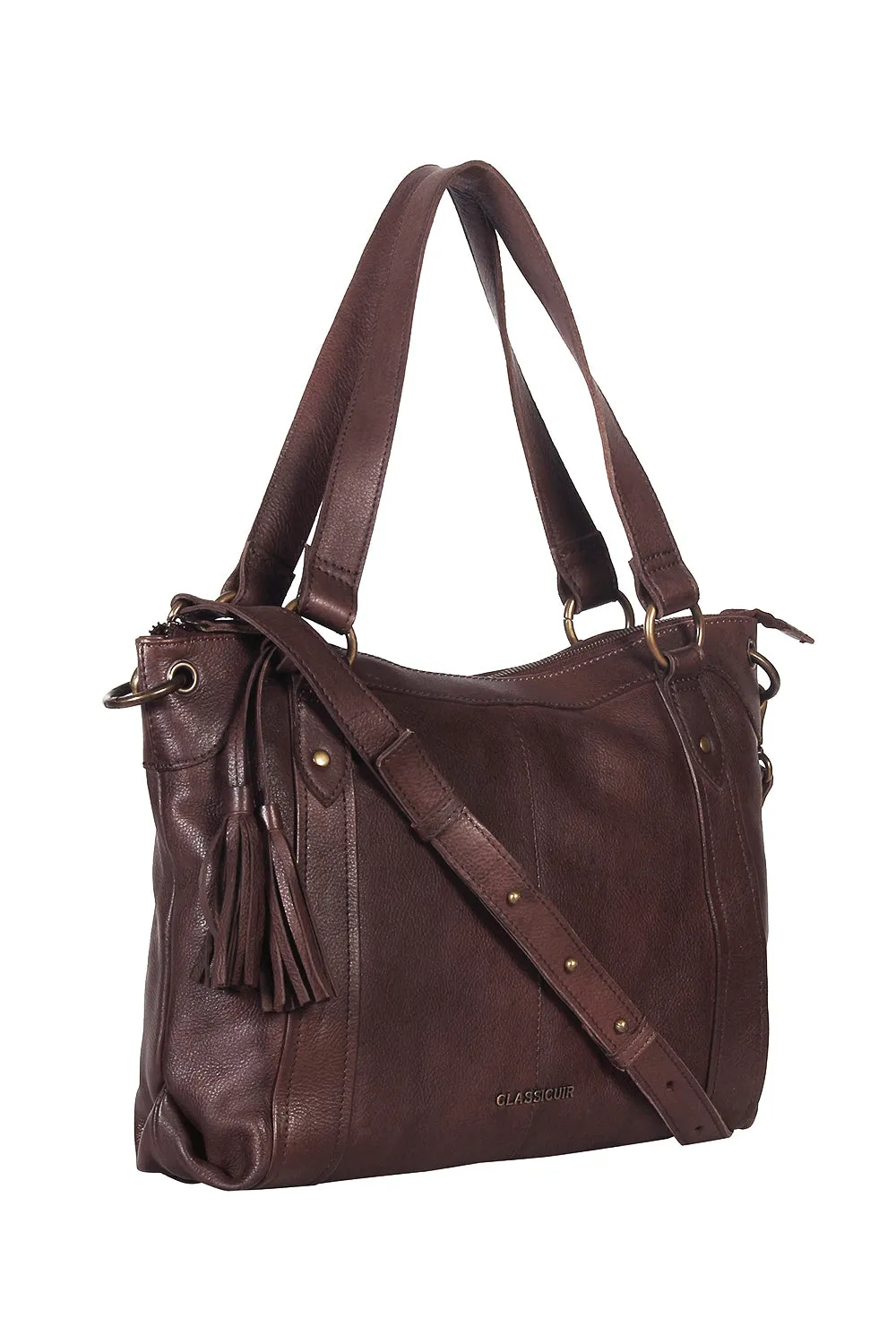 Dijon Tassle Hobo Bag
