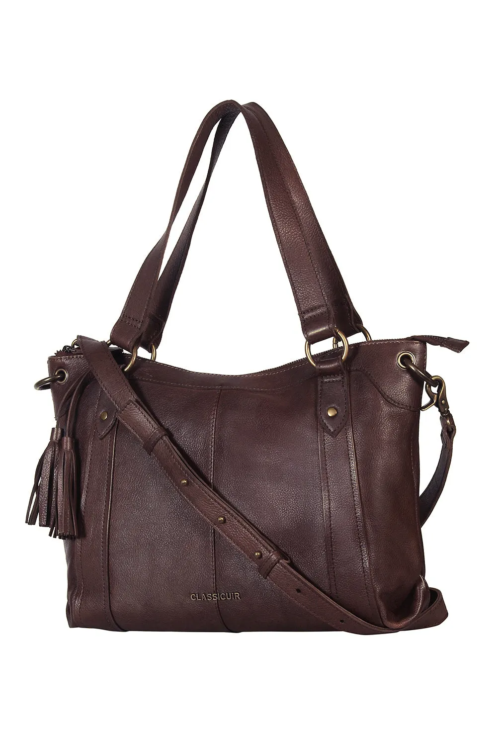Dijon Tassle Hobo Bag