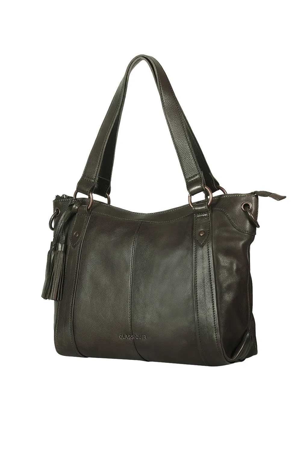 Dijon Tassle Hobo Bag