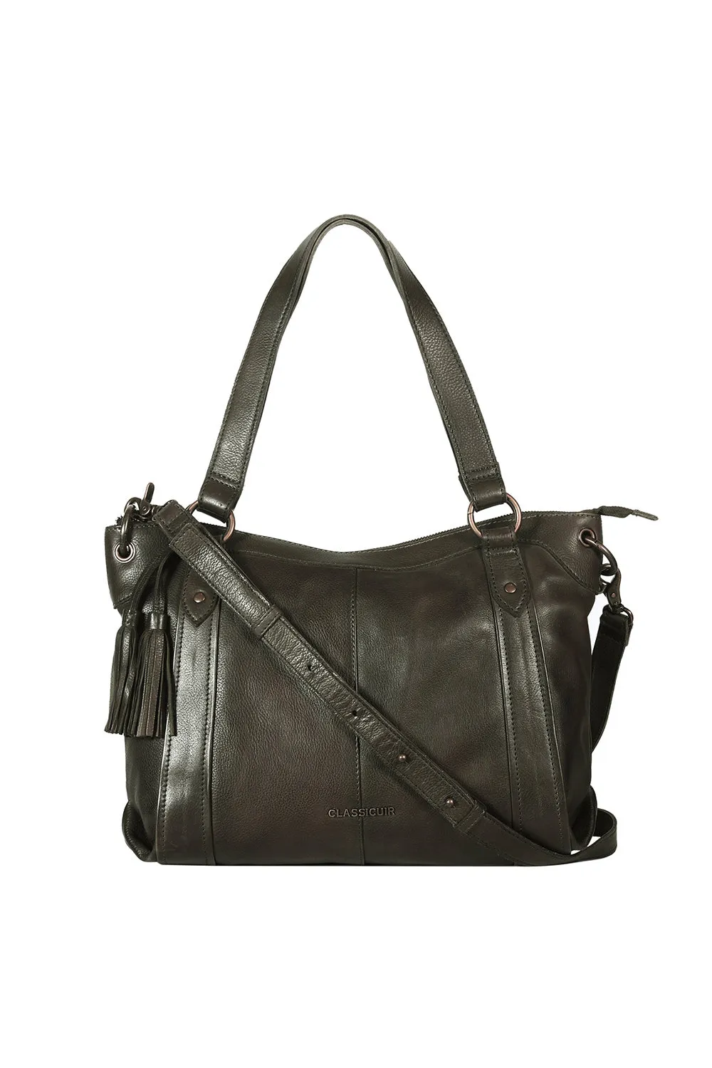 Dijon Tassle Hobo Bag