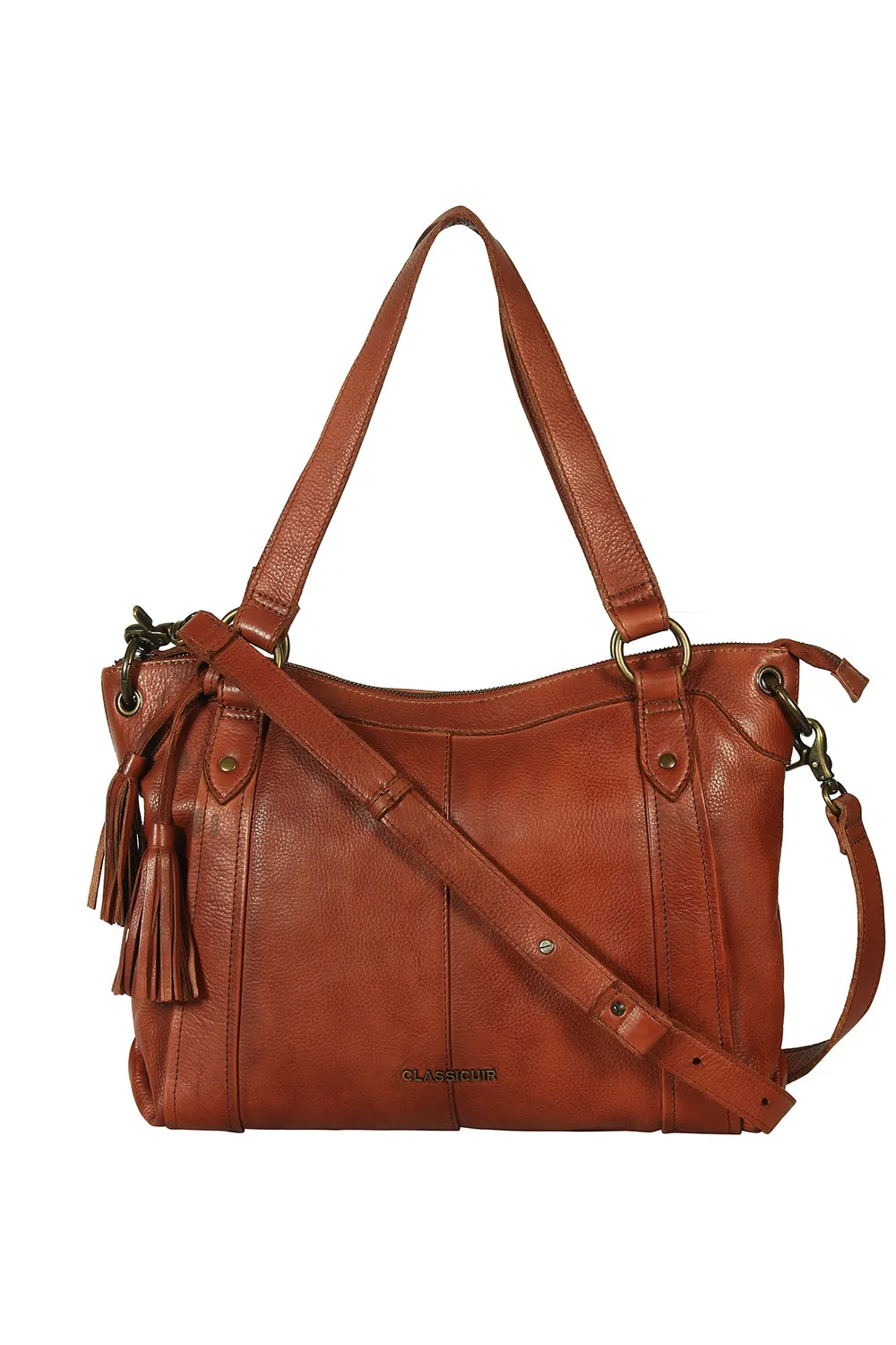 Dijon Tassle Hobo Bag