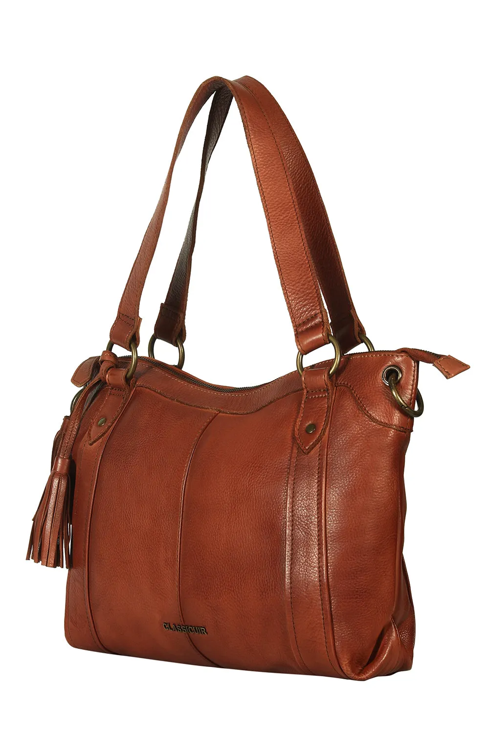 Dijon Tassle Hobo Bag