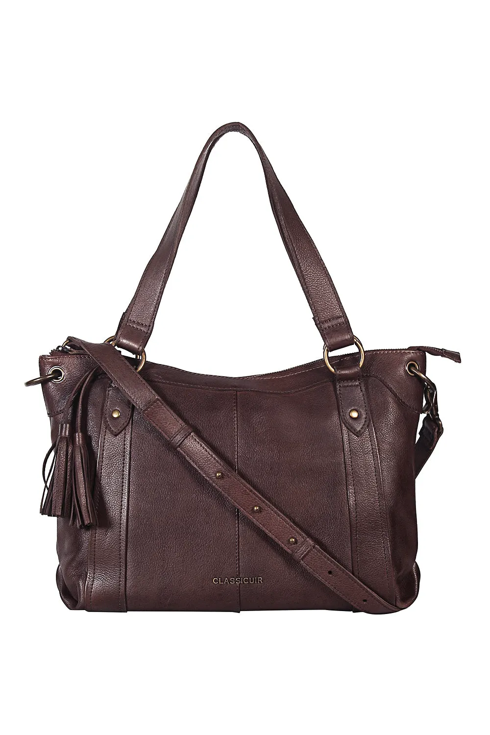Dijon Tassle Hobo Bag