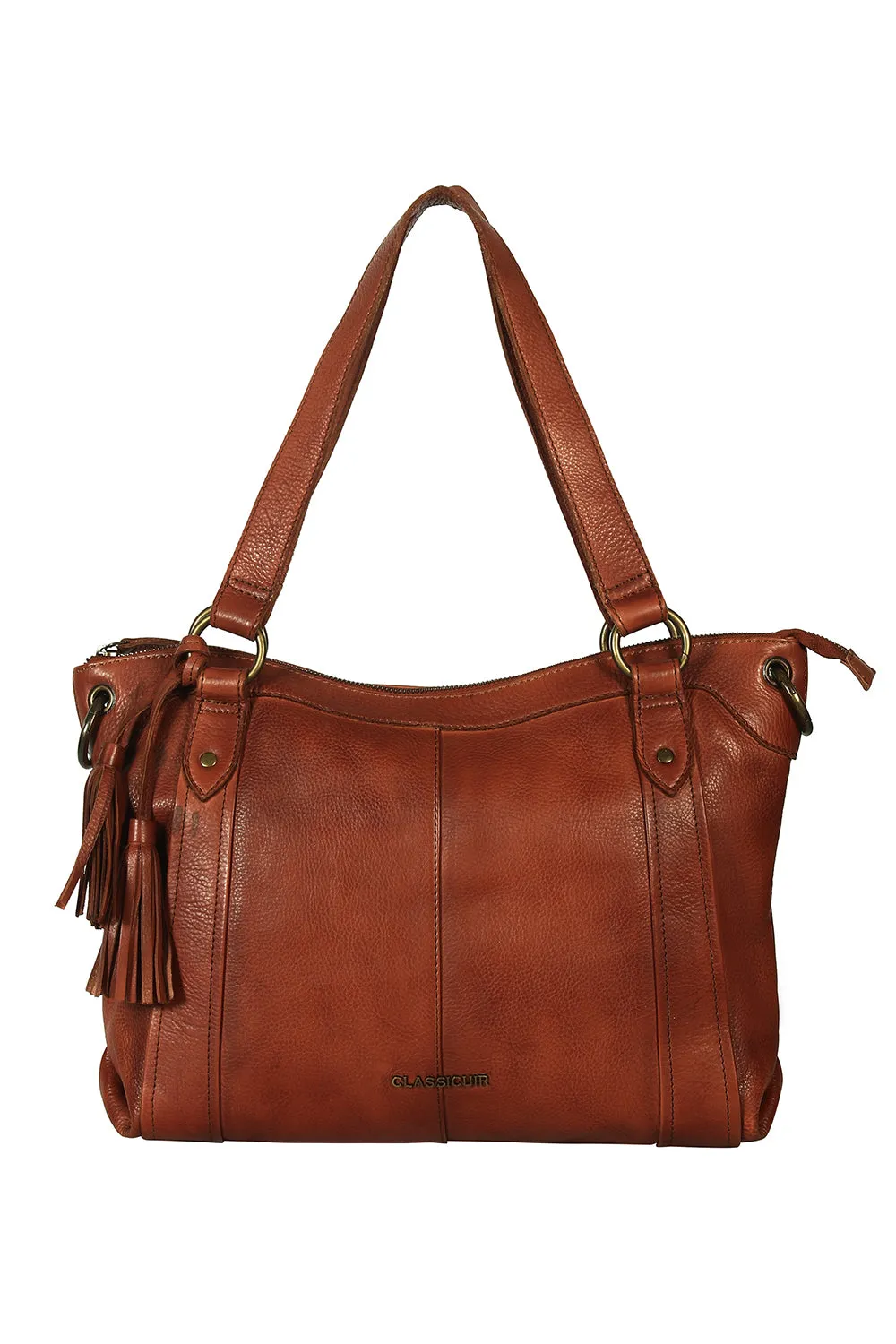 Dijon Tassle Hobo Bag