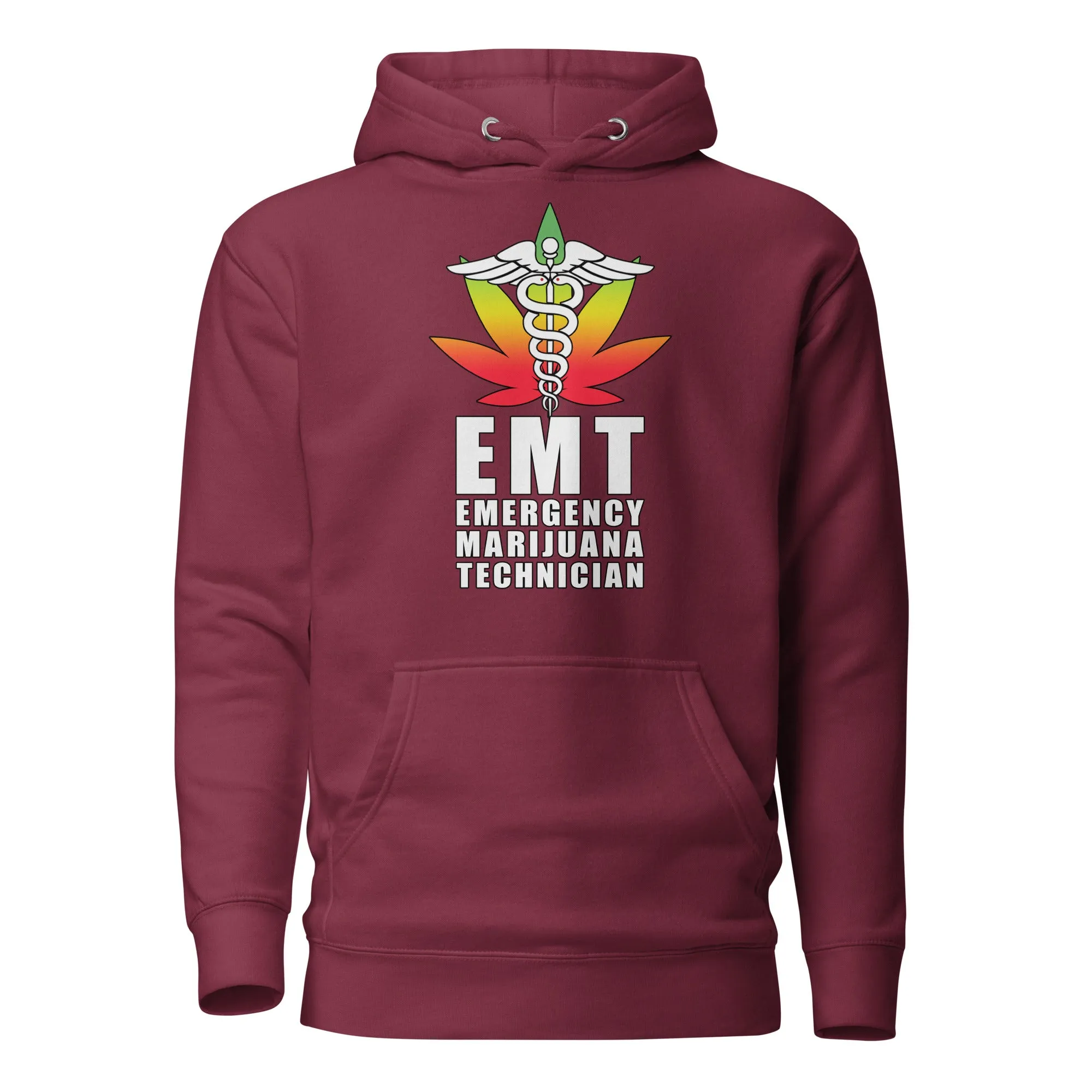 EMT Emergency Marijuana Technician Hoodie – Funny Weed-Themed Apparel