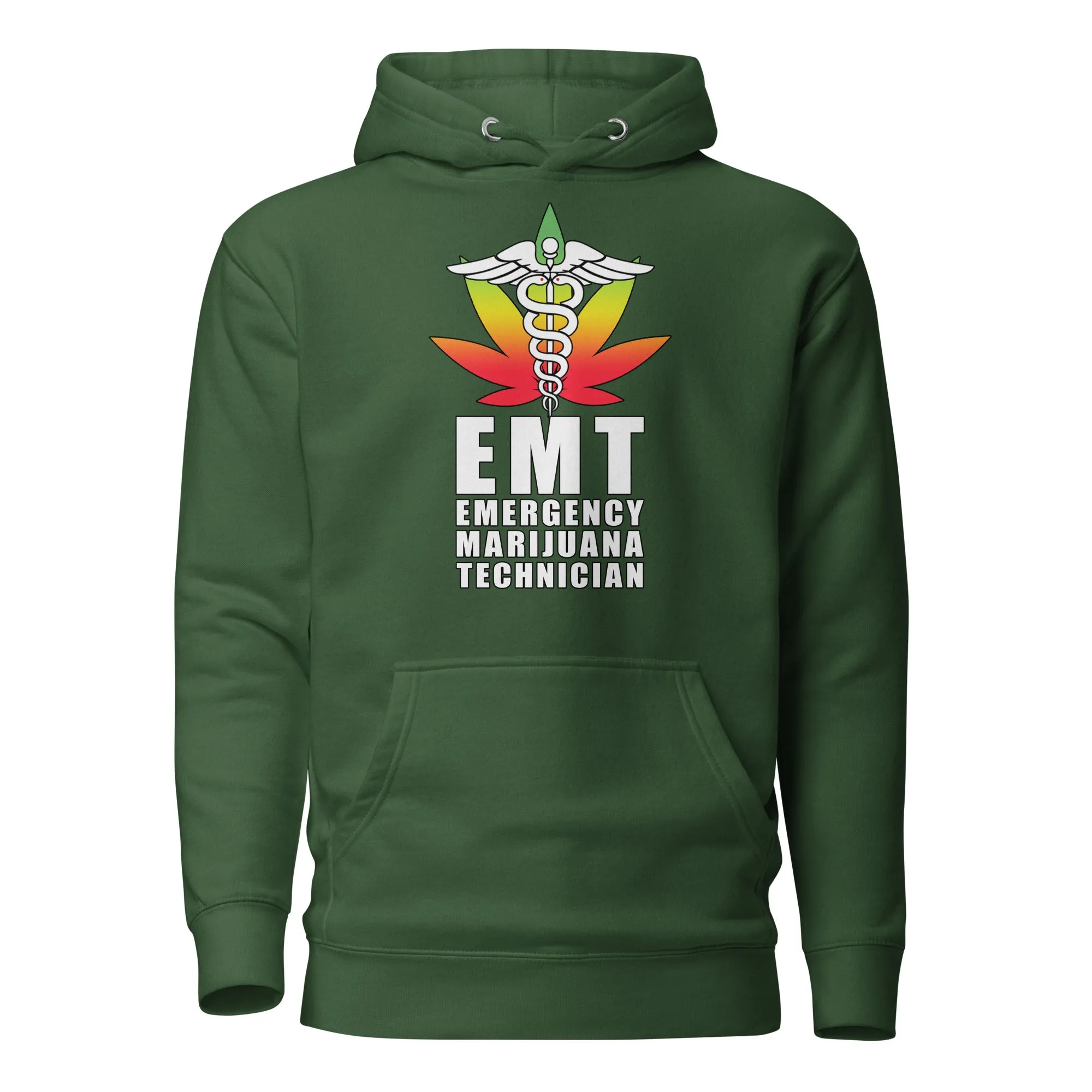 EMT Emergency Marijuana Technician Hoodie – Funny Weed-Themed Apparel