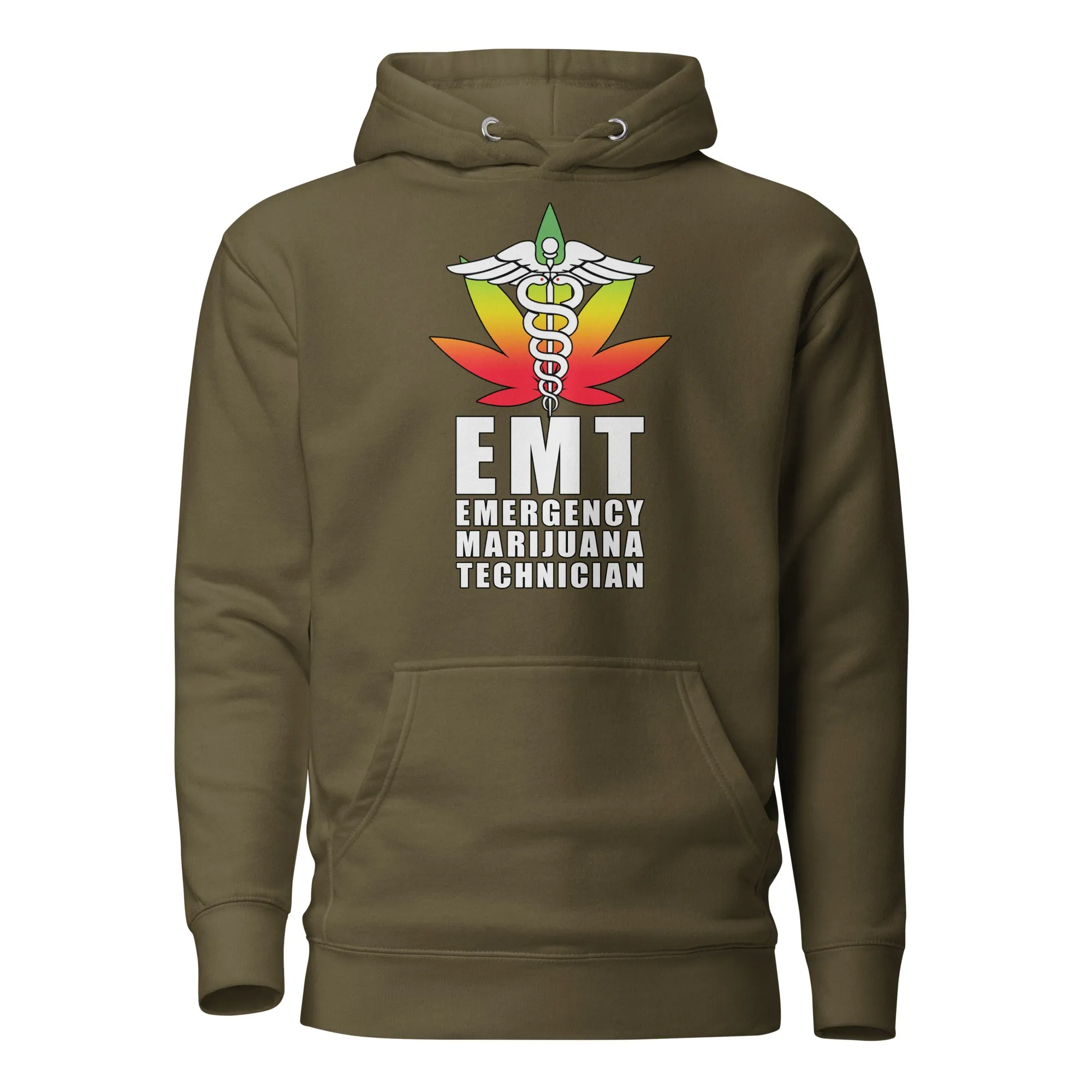 EMT Emergency Marijuana Technician Hoodie – Funny Weed-Themed Apparel