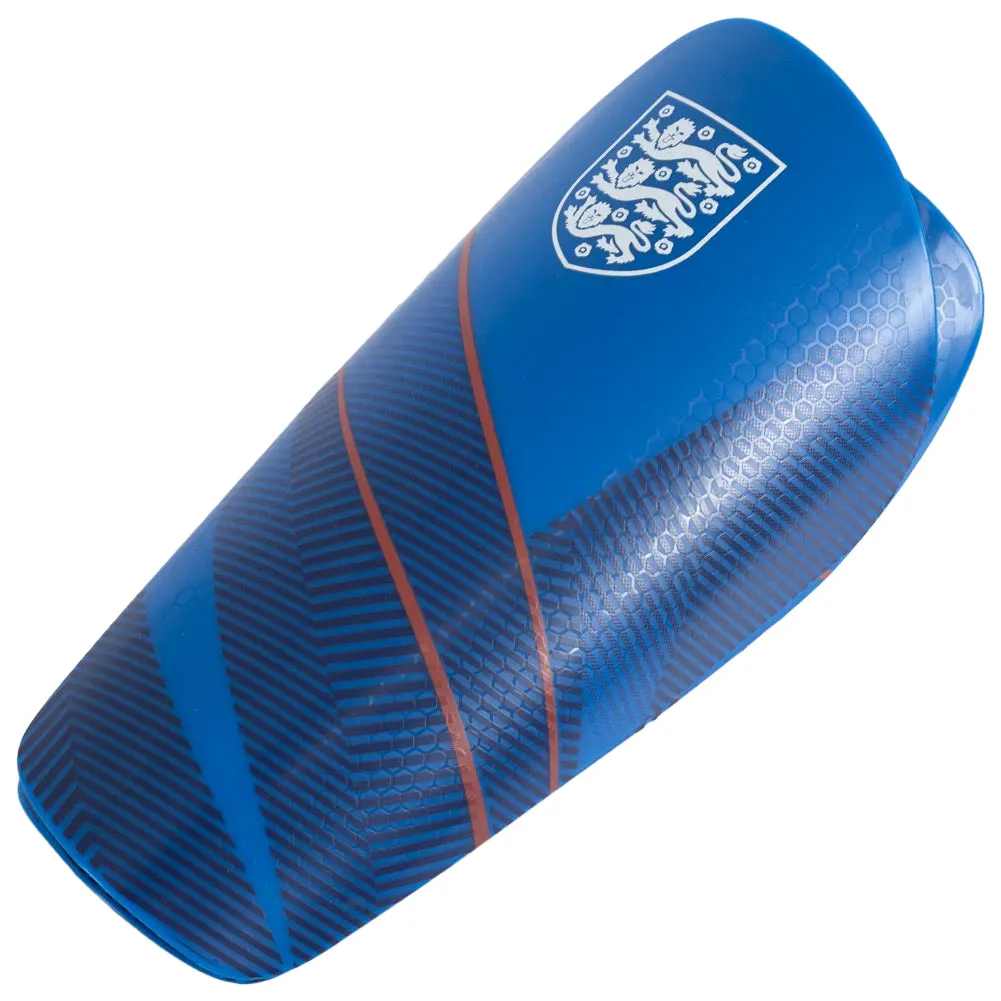 England FA Shin Pads Youths - Blue Fuse Design
