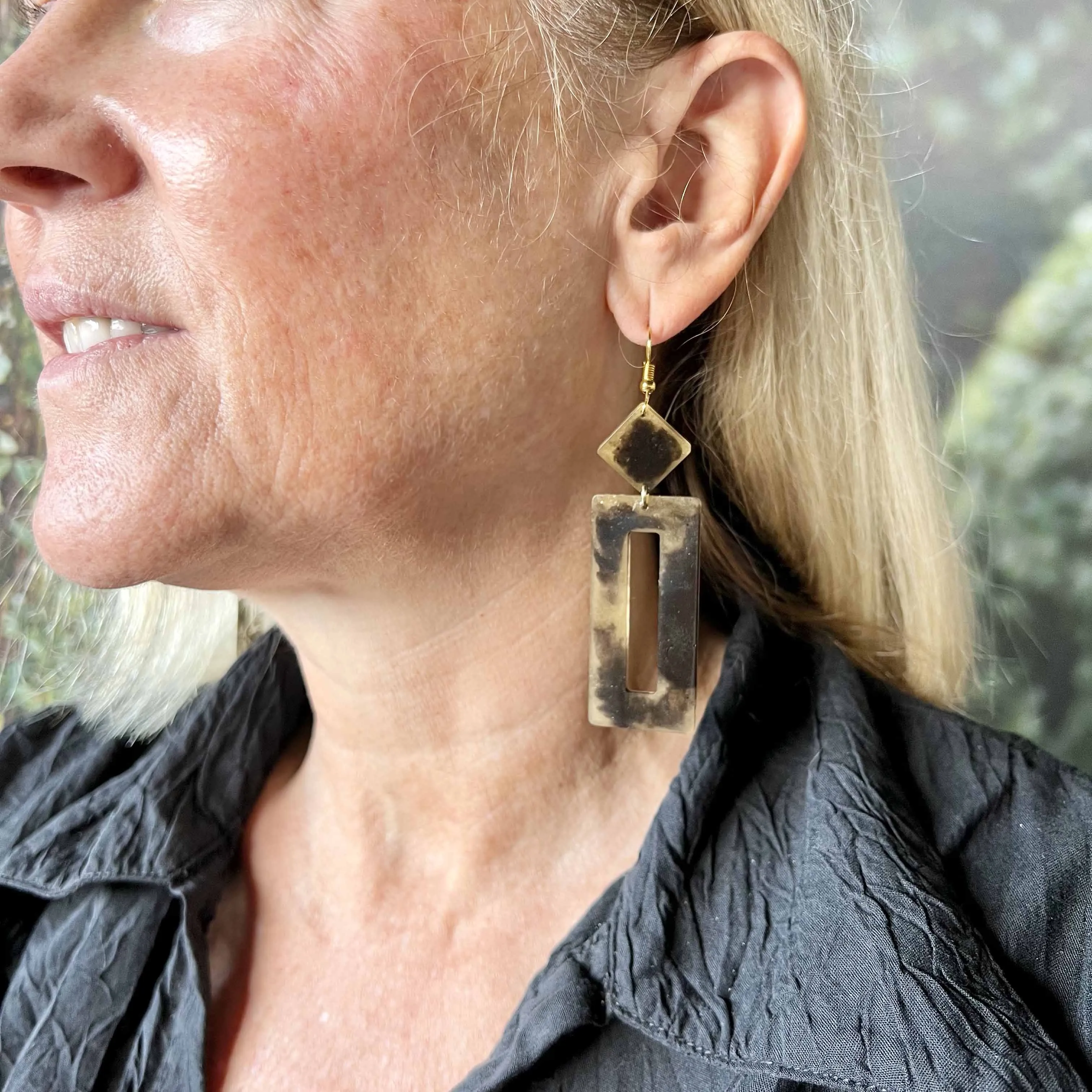 Faux Tortoise Earring Kit