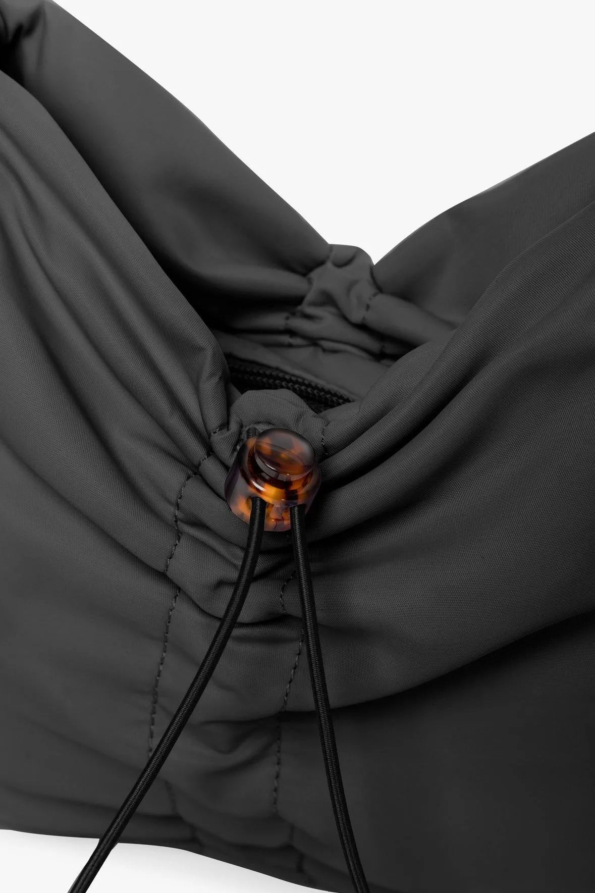 FELIX NYLON SHOULDER BAG | BLACK