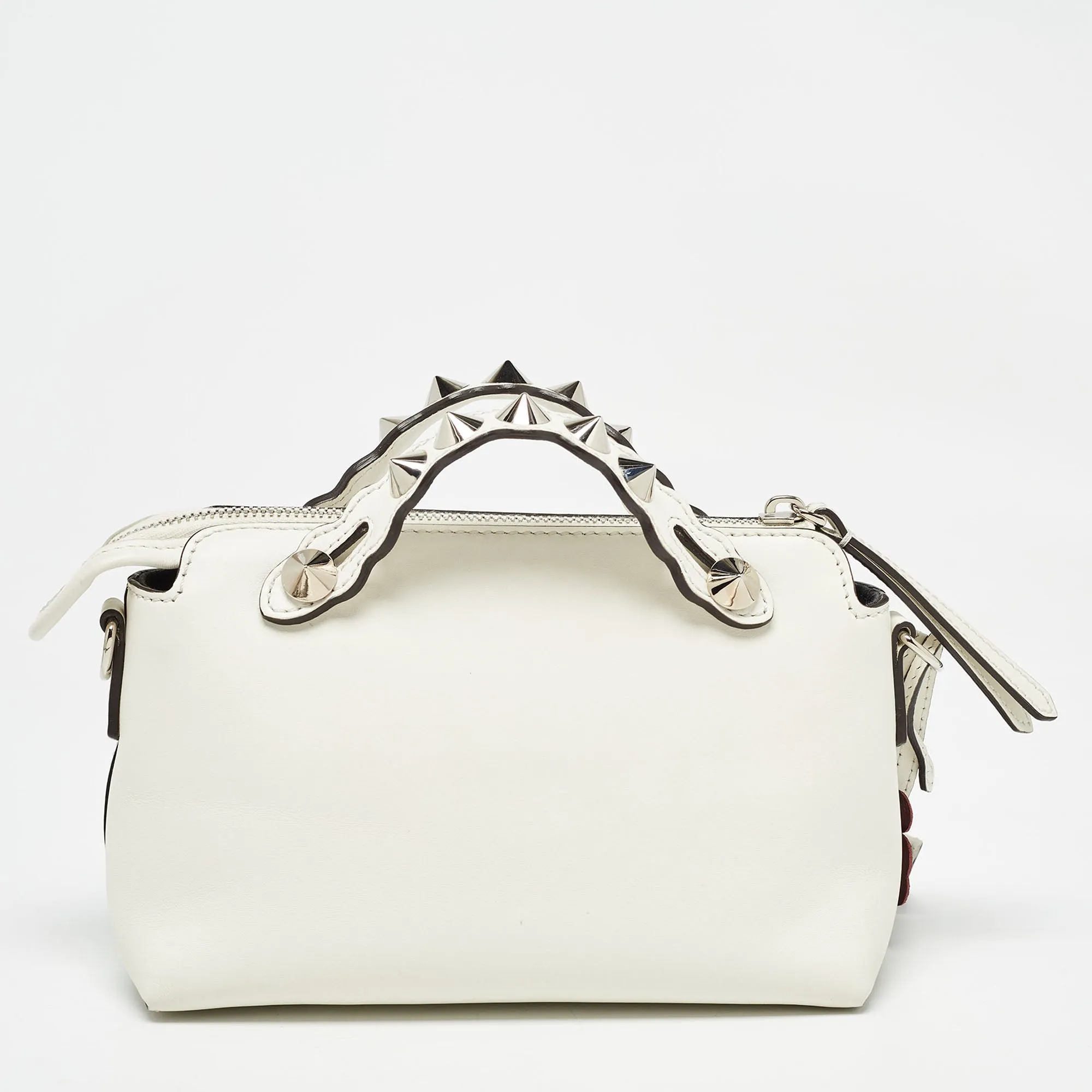 Fendi OffLeather Mini By The Way Flowerland Crossbody Bag