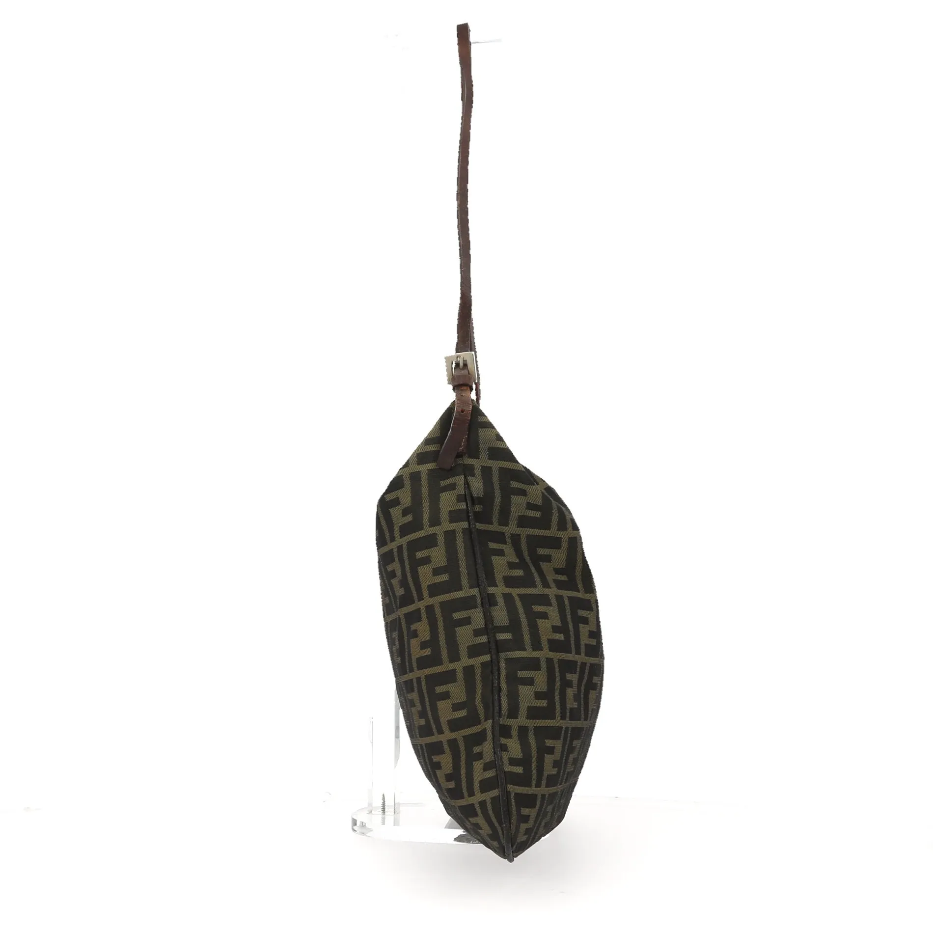 FENDI Shoulder Bag in Brown Fabric