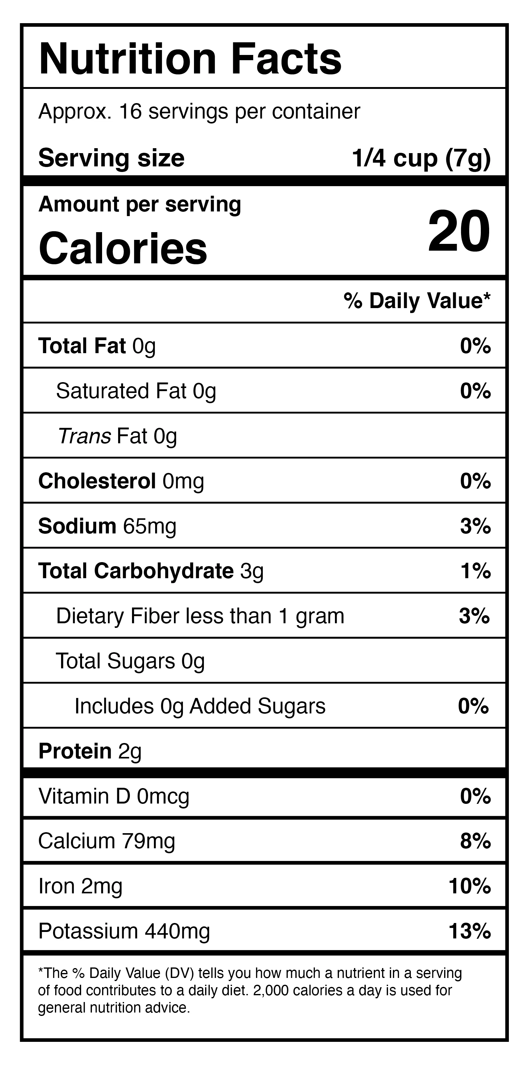 Harmony House Organic Dried Spinach Flakes (5.5 oz)