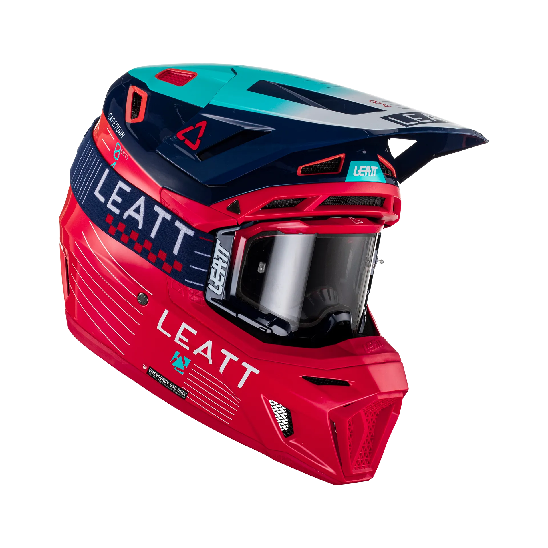 Helmet Kit Moto 8.5 V23 - Red