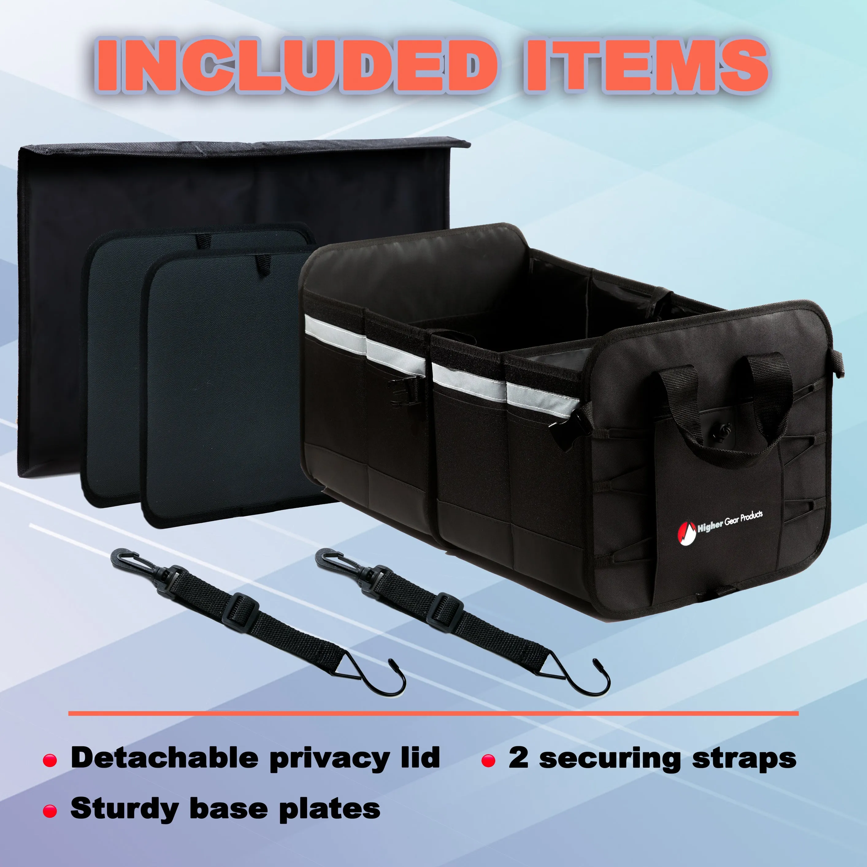 Higher Gear Car Trunk Organizer