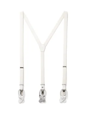 Ice - Skinny White Suspenders