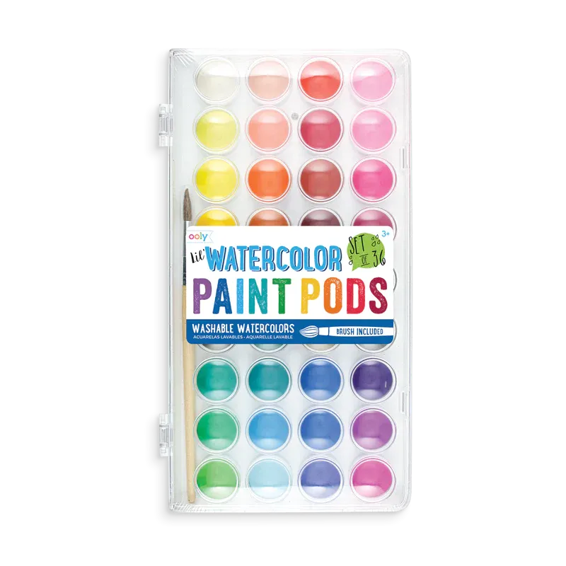 Lil' Watercolor Paint Pods
