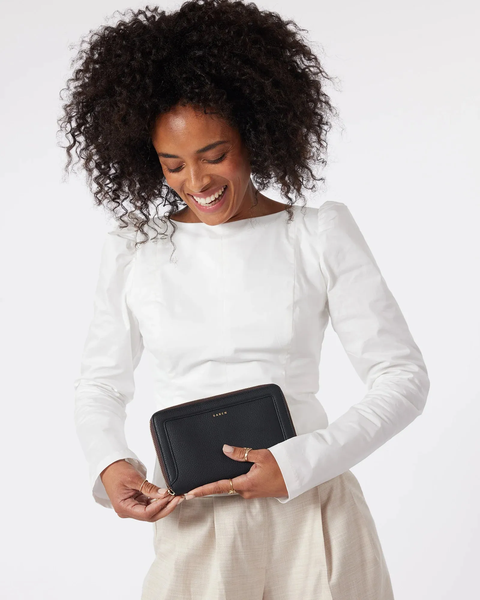 Lisbon Travel Wallet | Black