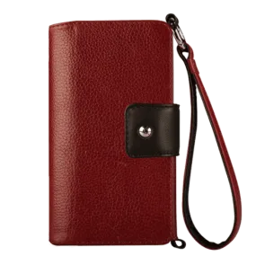 Lola XO - Wristlet Leather wallet case for iPhone 7