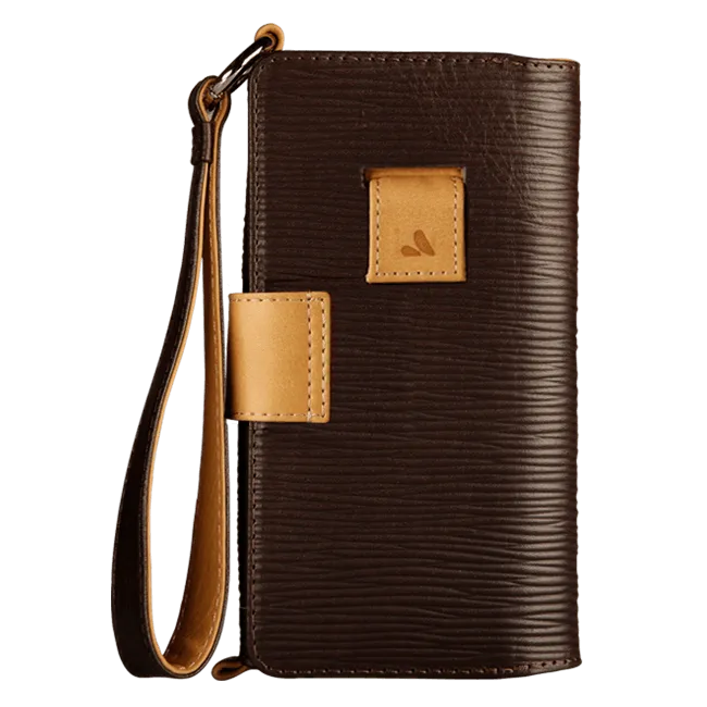 Lola XO - Wristlet Leather wallet case for iPhone 7
